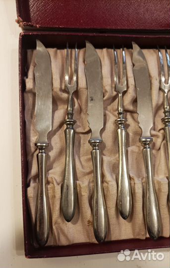Набор фруктовых ножей и вилок, 12 предметов, 19 в
