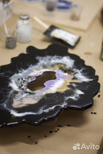 Мастер-класс по эпоксидной смоле, арт-вечеринки