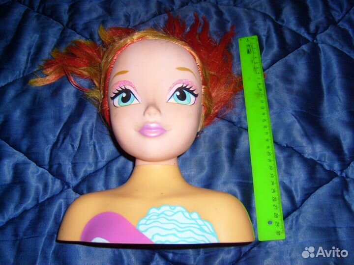 Голова Пластиковая Для Причесок и Окраски Волос