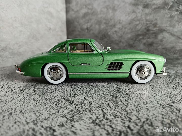 Машинка Металлическая Mercedes 300 SL 1954