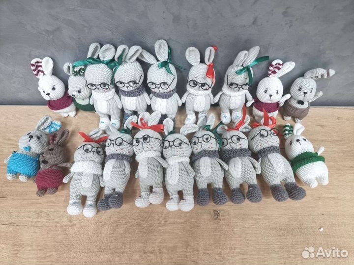 Мягкая игрушка зайчик