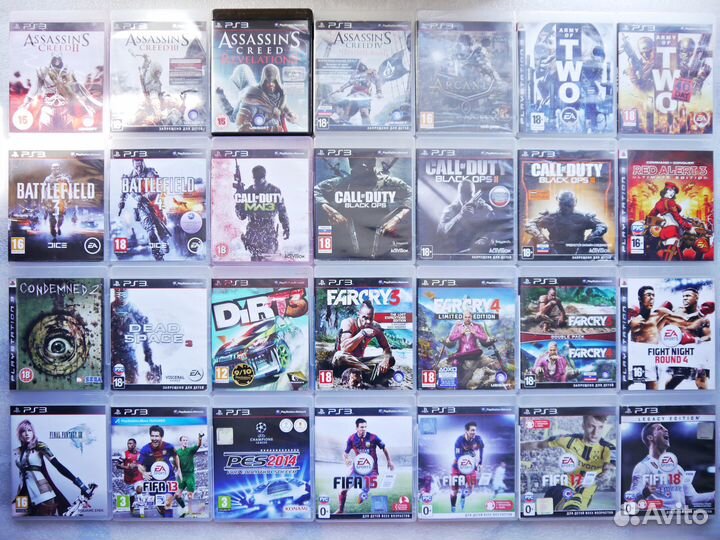 Лицензионные игры на PS3