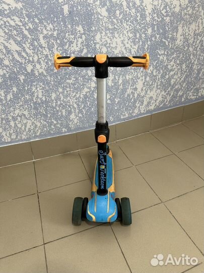 Самокат детский трехколесный tech team