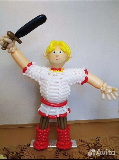 Фигуры из воздушных шаров, гелиевые шары