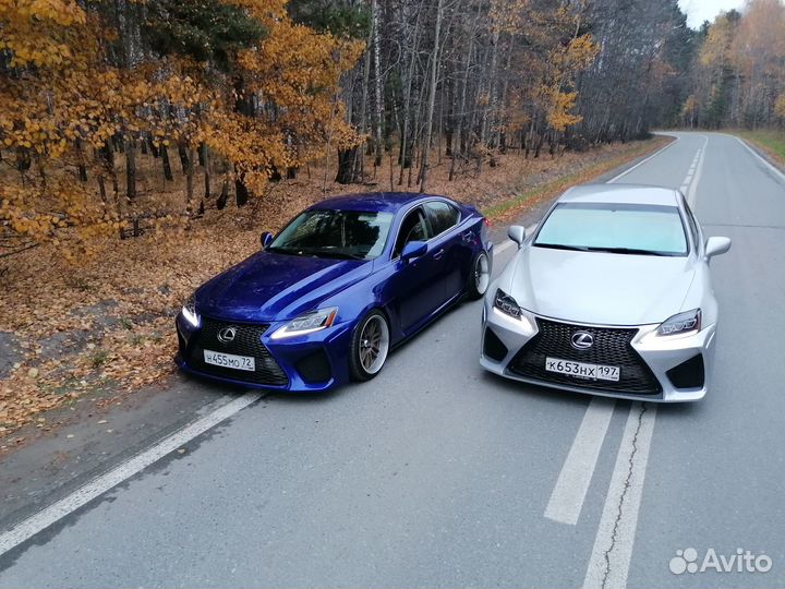 Бампер передний lexus is250