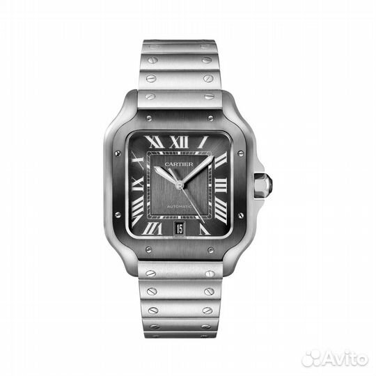 Cartier Santos De Cartier adlc Black Dial