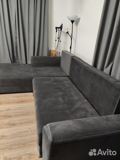 Диван раскладной, микро велюр