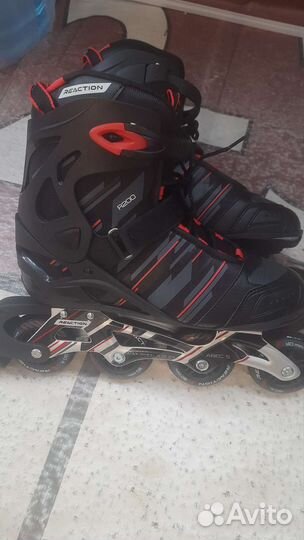 Ролики с комплектом защиты reaction