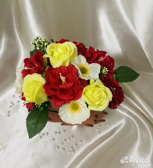 Корзинка с цветами