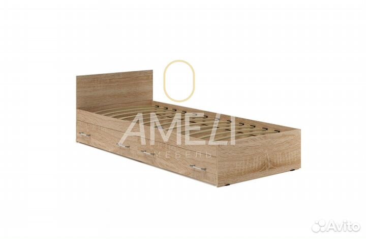 Кровать с ящиками