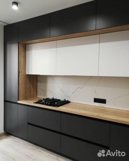 Кухня под потолок