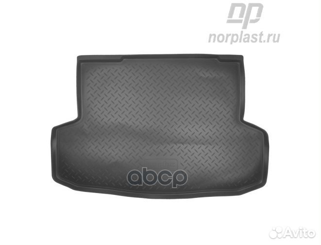 Коврик в багажник полиуретан norplast chevrolet