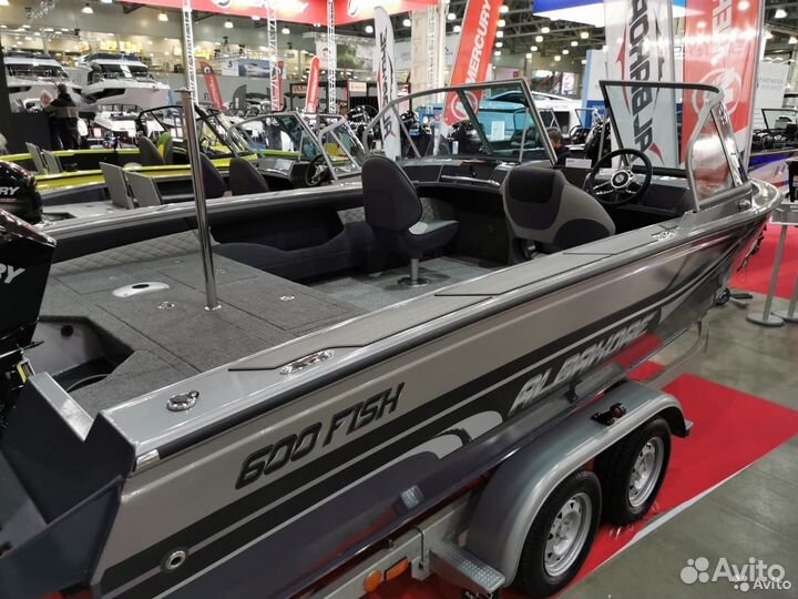 Albakore 600 Fish с мотором Yamaha F250