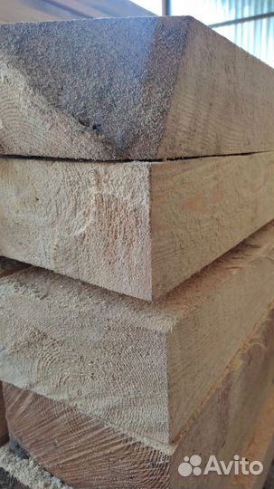 Брус 100х200х6000 из хвои от производителя