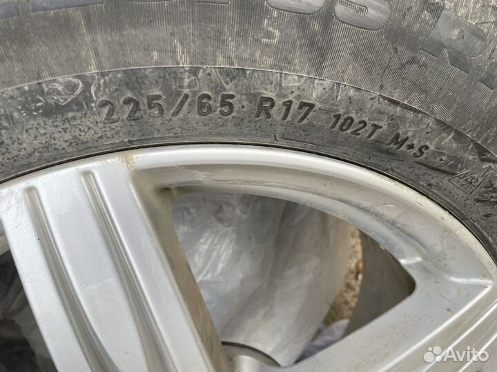 Зимние колеса шипованные 225/65 R17