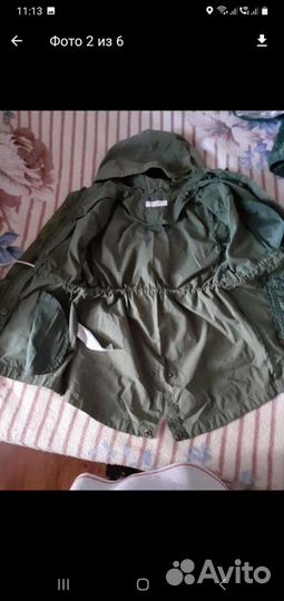 Парка ветровка Mango128