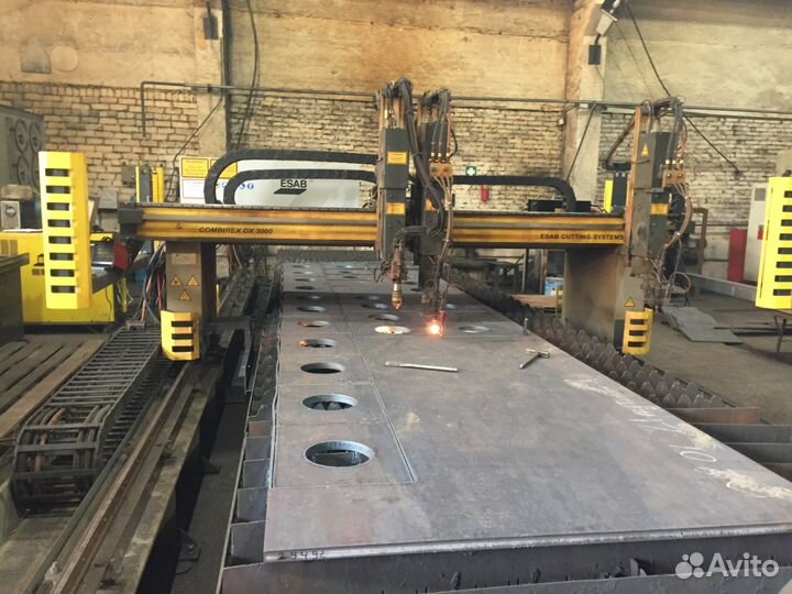 Плазменная резка металла (раскрой листа)