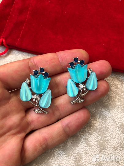 Красивые Серьги Burachie