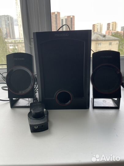 Колонки microlab 2.1