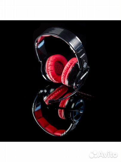 Наушники с микрофоном Оклик RED WAR (новые)