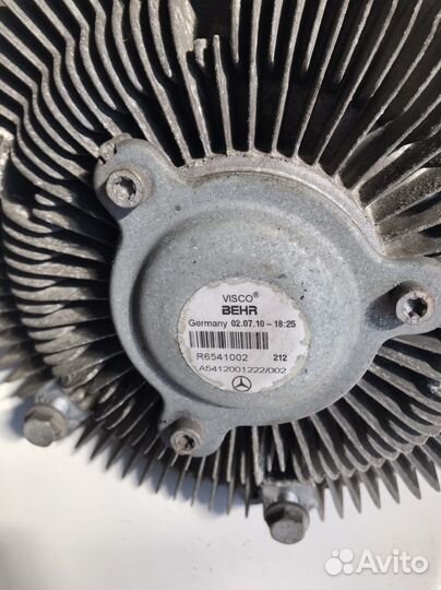 Вискомуфта вентилятора