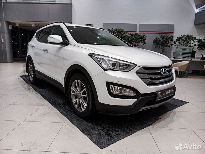 Hyundai Santa Fe 2.2 AT, 2013, 206 419 км