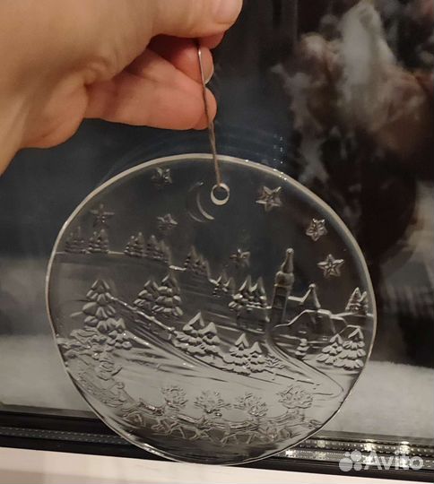 Елочные игрушки СССР стекло гирлянды