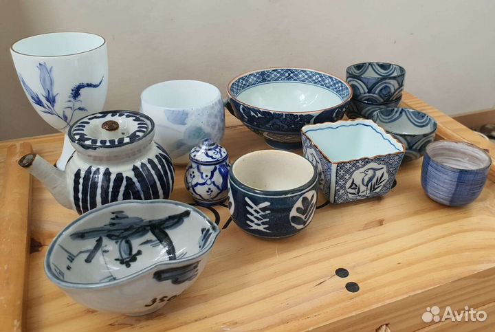 Винтажные японские пиалы, листайте