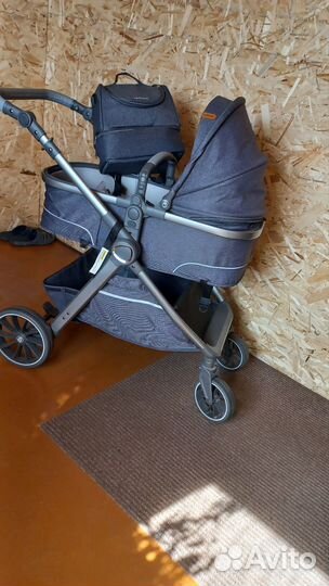 Коляска luxmom 3 в 1 бу