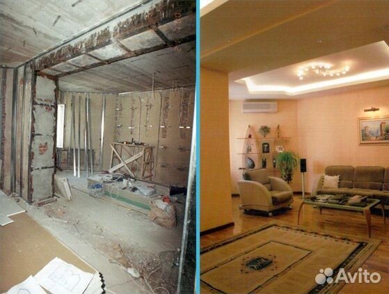 Ремонт квартир под ключ. Отделочные работы