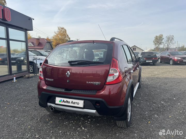 Renault Sandero Stepway 1.6 МТ, 2012, 55 300 км