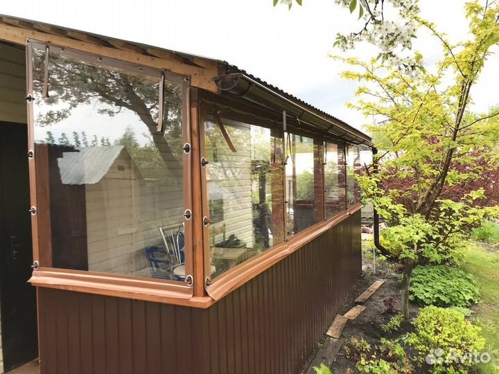 Мягкие окна для дачи