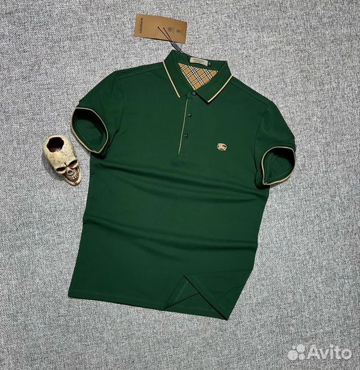 Футболка polo burberry