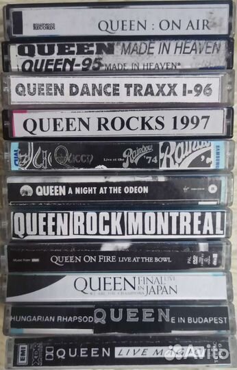 Аудиокассеты Queen