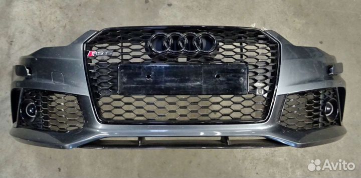 Бампер карбон Audi RS6
