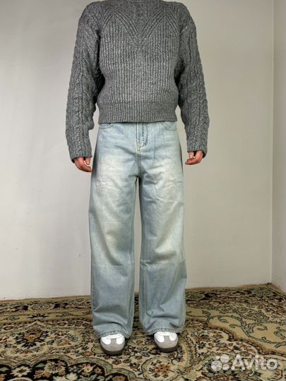 Джинсы широкие jaded london