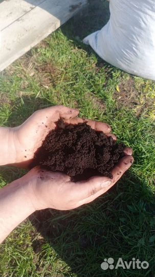 Чернозем грунт в мешках