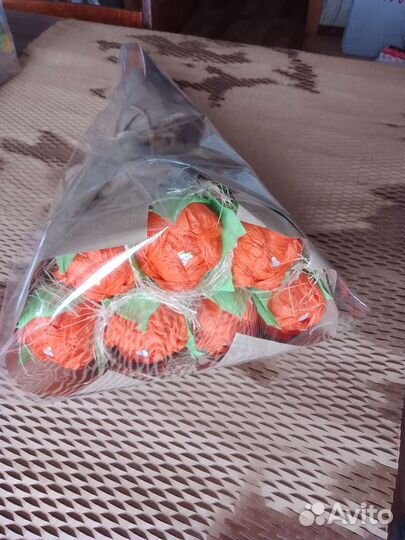 Съедобные букеты из шоколада