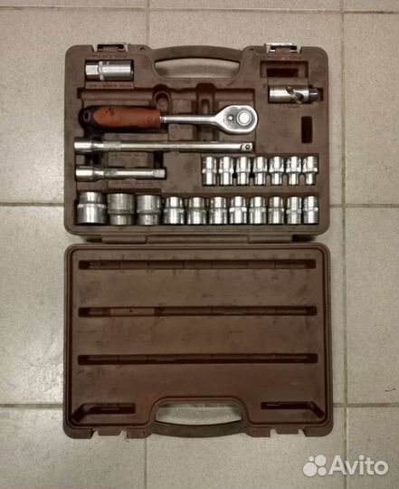 Набор торцевых головок Ombra omt25s 25 предметов