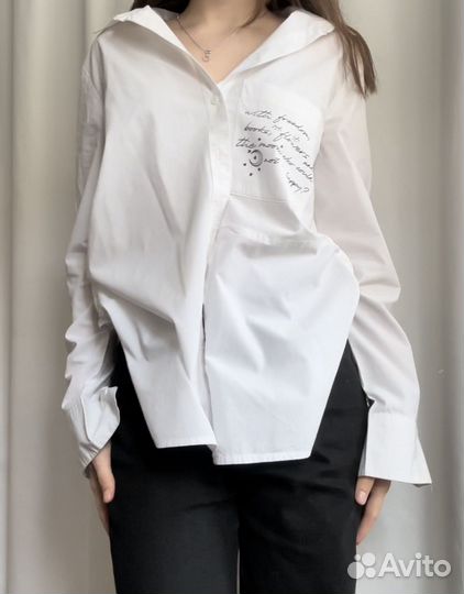 Рубашка белая
