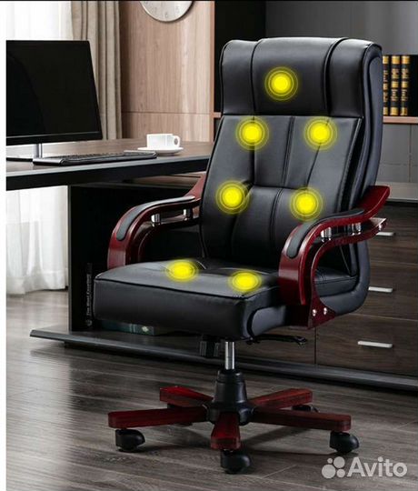 Компьютерное кресло с массажем
