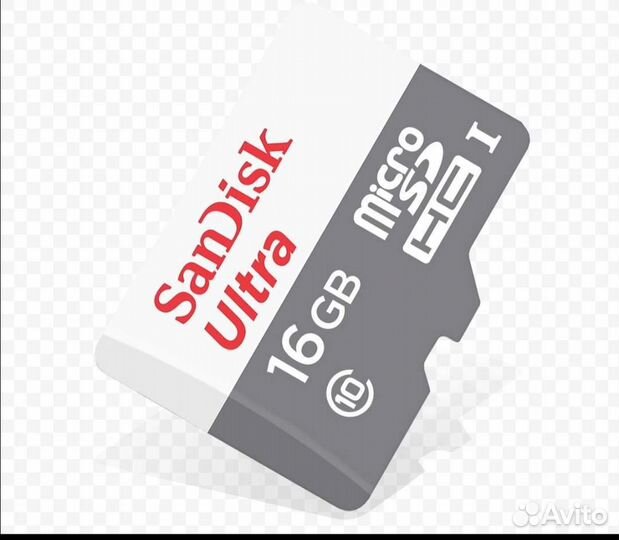 Карта памяти MicroSD 16 gb