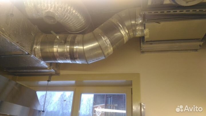 Монтаж вентиляции и систем кондиционирования