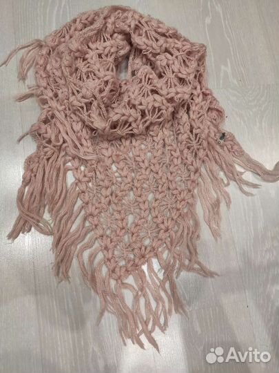 Платок шаль ручная работа