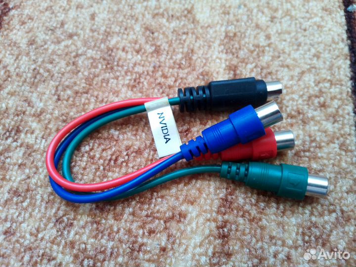 Видео кабель 3xRCA