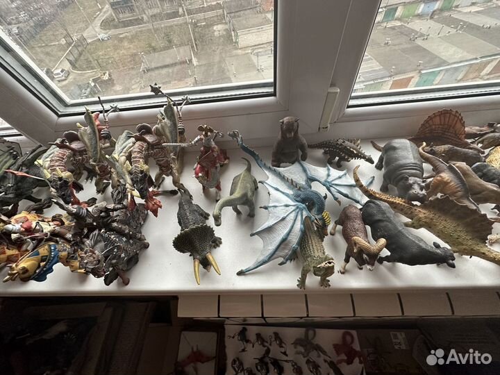 Фигурки schleich, фигурки papo