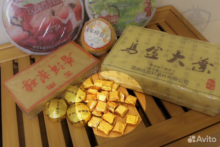 Бодрящий чай пуэр