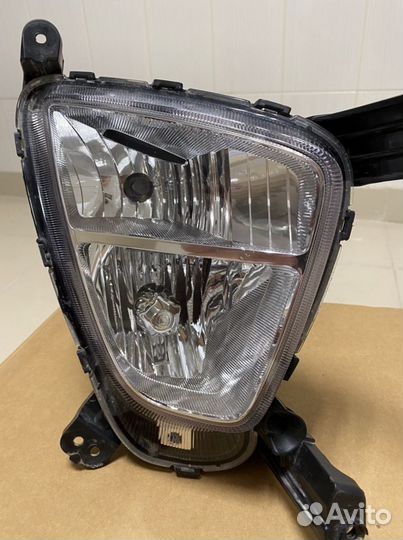 Туманка переднего бампера Киа Соренто Праим с 2016