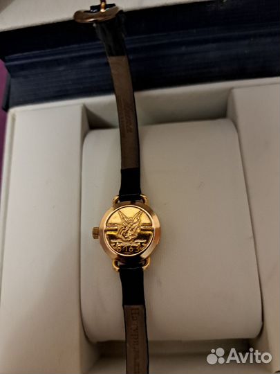 Золотые часы ника женские