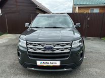 Ford Explorer 3.5 AT, 2018, 122 419 км, с пробегом, цена 3 200 000 руб.